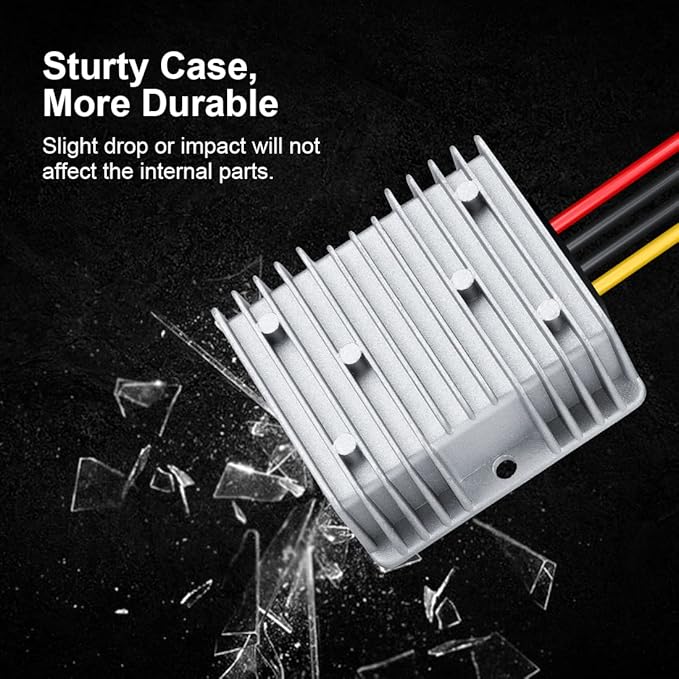 24V to 12V Step Down Converter Golf Cart 12V 10A 120W DC/DC Converter Regulator - Image 5