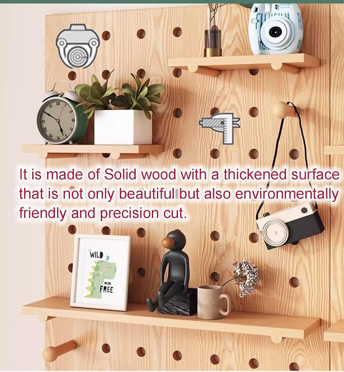 Wooden Wall Organizer Kit - Image 4