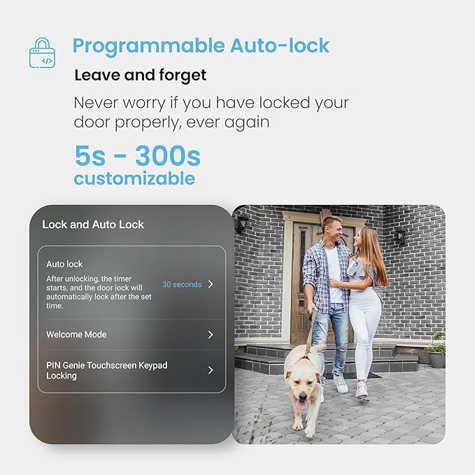 Lockly Secure Plus Bluetooth Smart Door Lock, Keyless Entry - Image 7