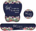 Ergonomic Mouse Pad Wrist Support and Keyboard Wrist Rest Set by Unknown