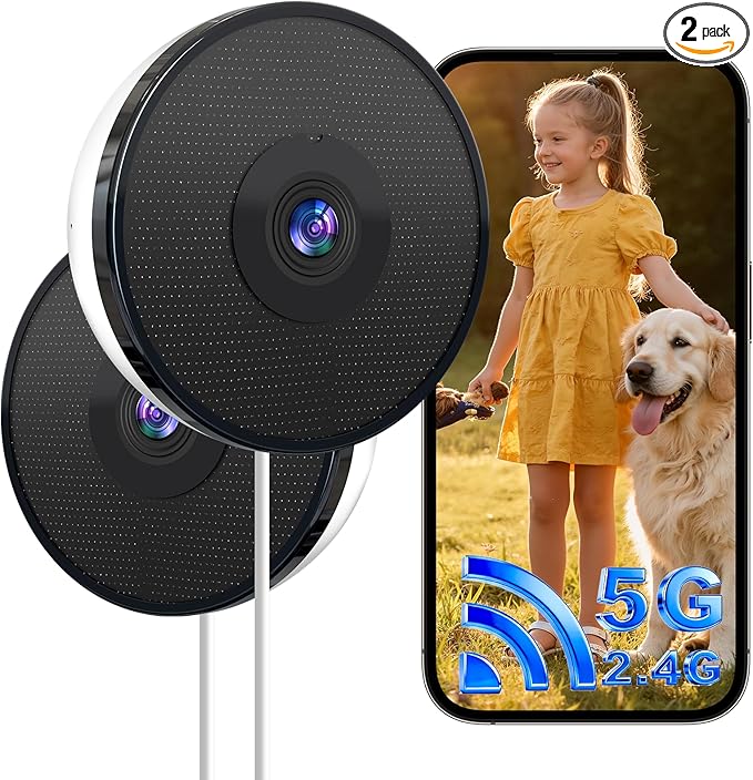 Noaheye Window Camera No-Drill 2K Ultra HD Window Security Camera by Unknown