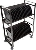 Line Leader 32-Device Mobile Charging Station | Steel Rolling Cart by StandSteady