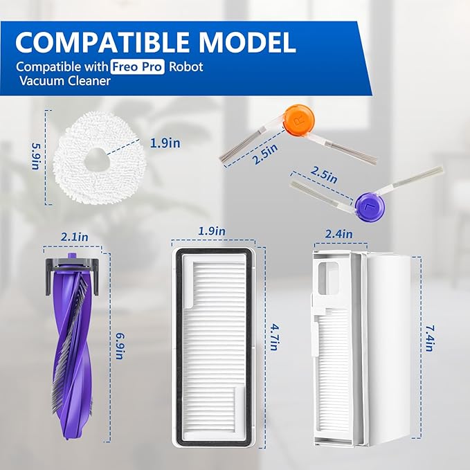 20 Pcs Replacement Vacuum Accessories kit Compatible - Image 8