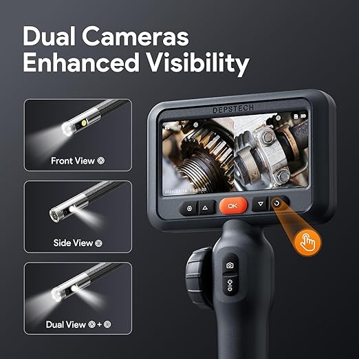 DEPSTECH 10FT Articulating Endoscope Camera - Image 2