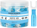 haisstronica 120PCS Heat Shrink Fork Spade Connectors #10 Waterproof Marine by HAISSTRONICA