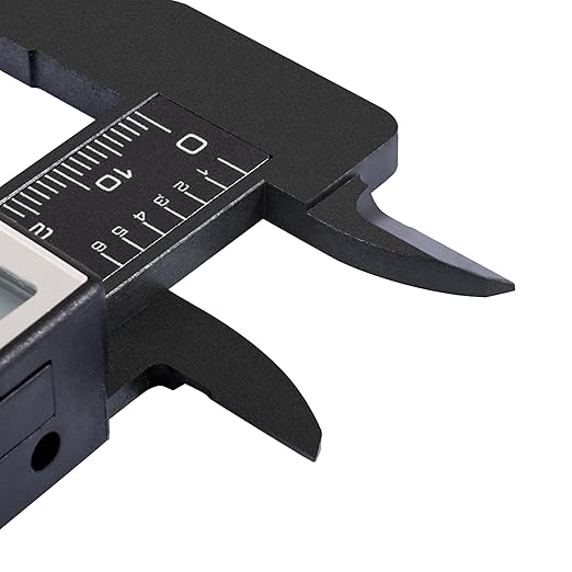 UNIPEC 6″ Digital Caliper – Large LCD, Metric/Imperial/Fraction, 0.0005 in / - Image 3