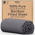Bambaw 100% Viscose Derived from Bamboo Full Fitted Sheet, Deep Pockets by Bambaw