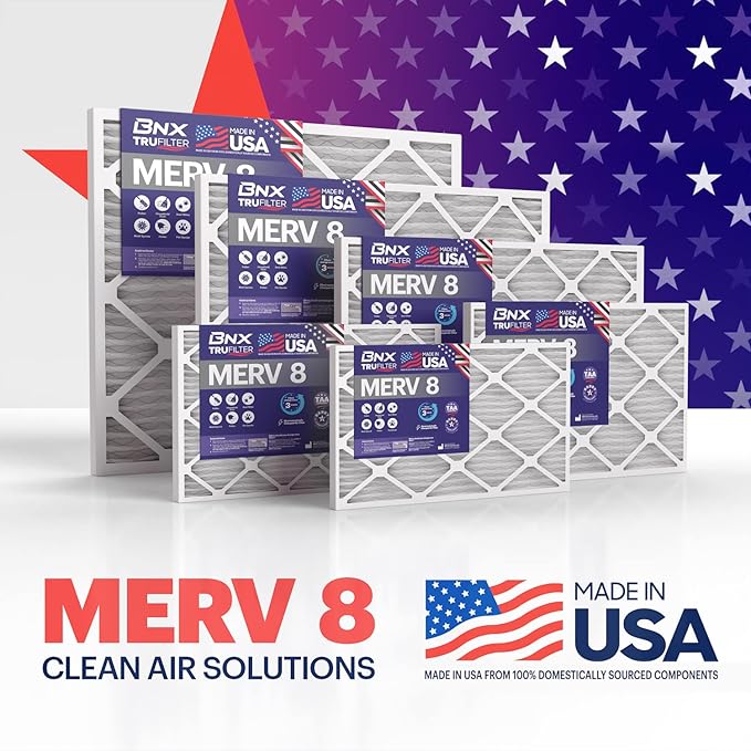 BNX TruFilter 20x20x1 Air Filter MERV 8 - Image 8