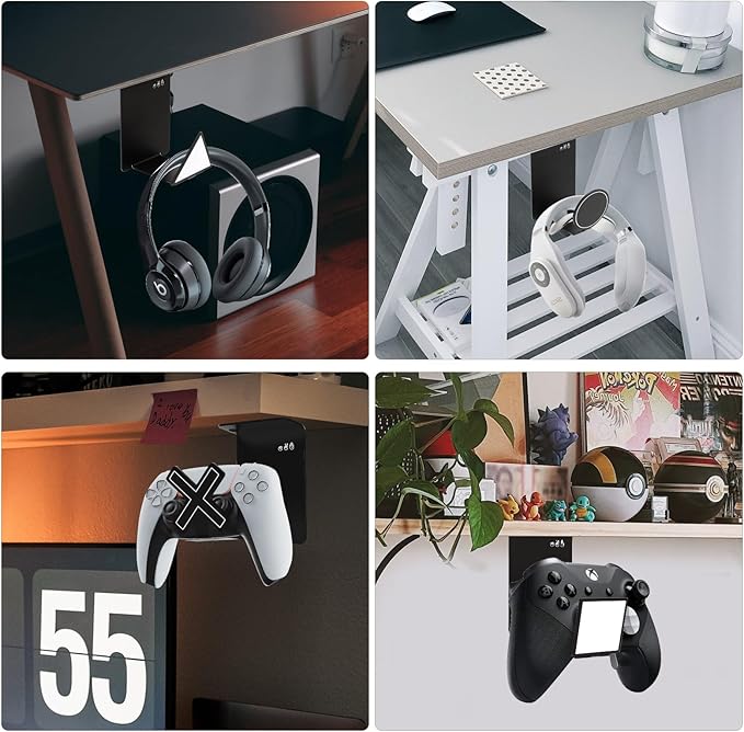 VKheroKV HC128 Headphone Holder Hanger - Image 7