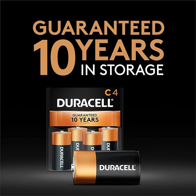 Duracell Coppertop C Batteries, C Battery - Image 5