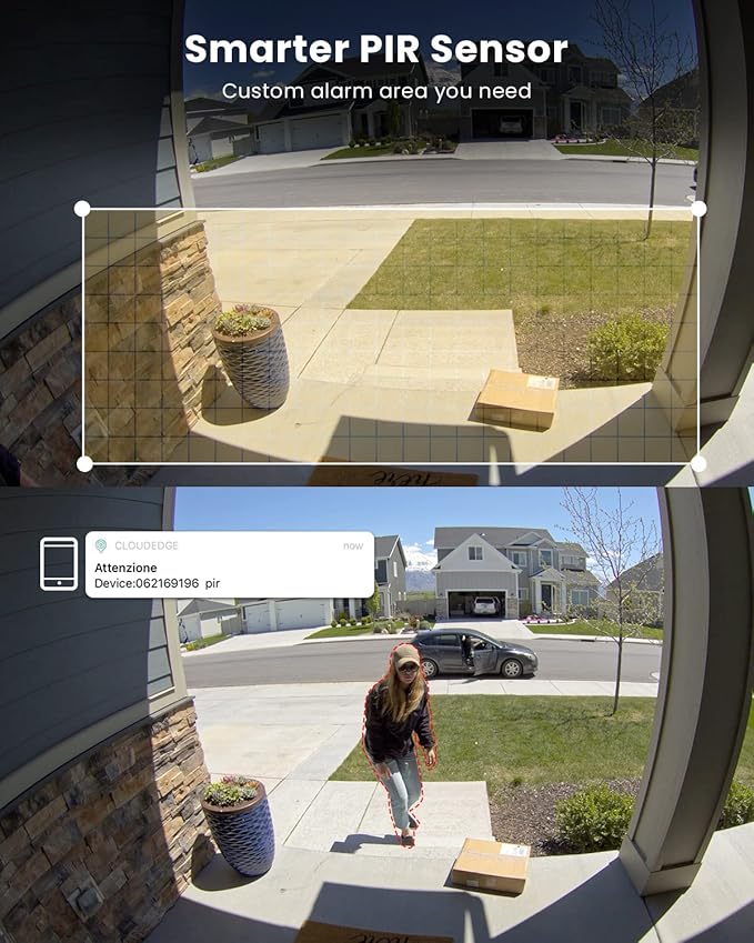 ieGeek Security Cameras Wireless Outdoor, 2K WiFi Home Security System 360° PTZ - Image 6