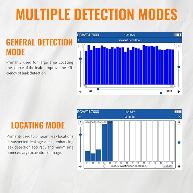 PQWT L30 Underground Water Leak Detectors - Image 6