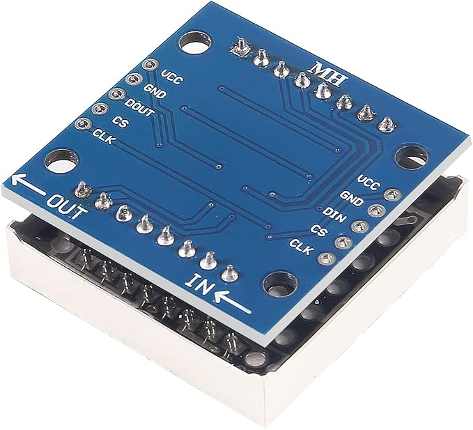 ACEIRMC 5PCS MAX7219 8x8 Dot Matrix LED Display Module 5V MCU Control MAX7219 - Image 5