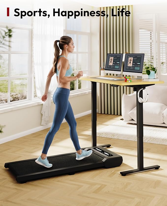 SANODESK Electric Standing Desk 48 x 30 Inches Whole-Piece Desktop Height - Image 4