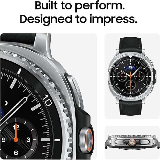 Samsung Galaxy Watch 8 Classic 46mm LTE Smartwatch, Cushion Design, Rotating - Image 2