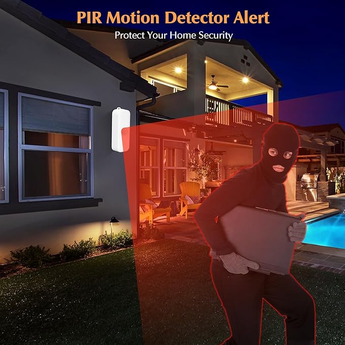 eMylo WiFi Motion Sensor 2 Pack, Smart Wireless Presence Sensor Detector - Image 2