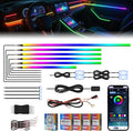 2026 Upgraded Dreamcolor Acrylic Interior Car LED Strip Light by AMKI