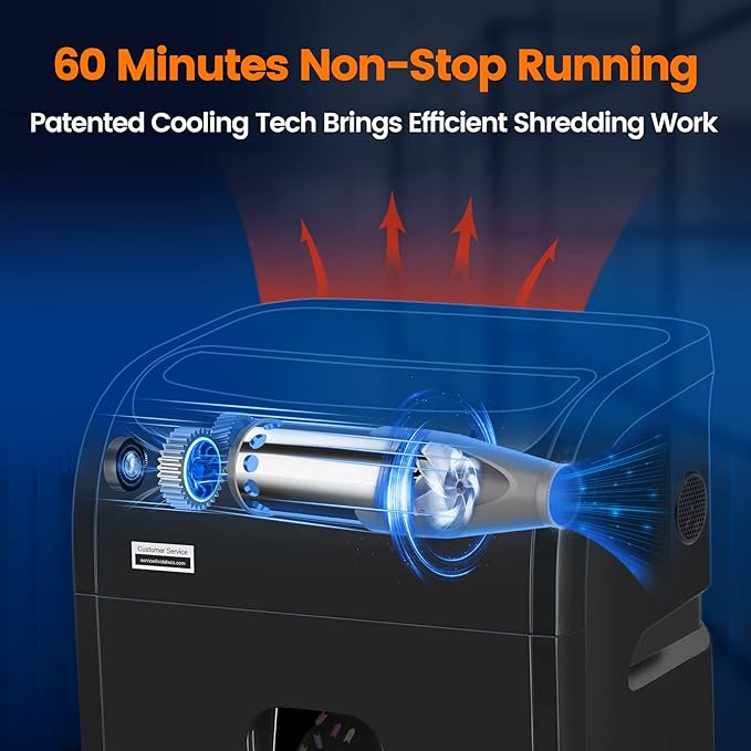 VidaTeco Paper Shredder for Home Office Heavy Duty - Image 2