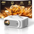 Outdoor-Projector-4k with WiFi and Bluetooth, 35W DoIby Audio, AI Auto Focus by Lisowod