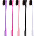 5 Pieces Hair Edge Brush Double Sided Control Hair Brush Comb Combo Pack Smooth by BBTO