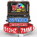 HBUDS Sewer Camera with 512Hz Sonde, Self Leveling 200ft Drain Camera with by HBUDS