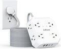 Multiple Outlets Surge Protector Power Strip, 15ft Braided Long Extension Cord by JcBlaon