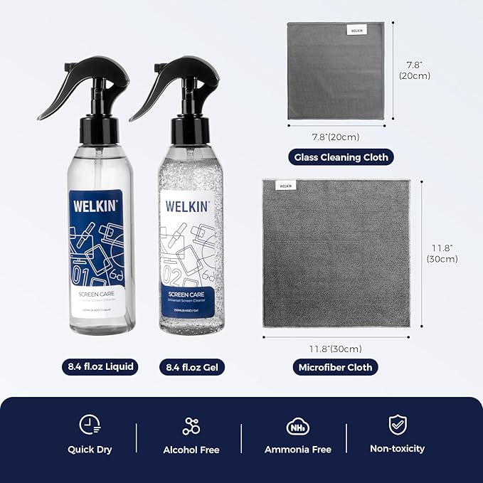 WELKIN Screen Cleaner Spray Kit - Image 7