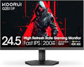 KOORUI 24.5 Inch Gaming Monitor 200Hz, FHD IPS Display, 90% DCI-P3 Color Gamut by KOORUI