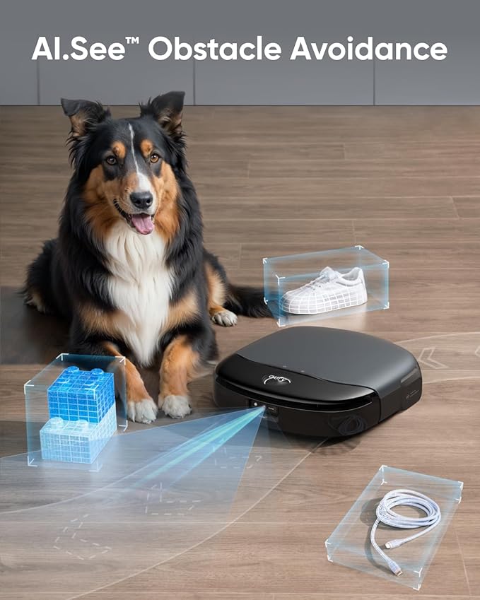 eufy S1 with All-in-One Station, HydroJet System with Roller Mop, Robot Vacuum - Image 5