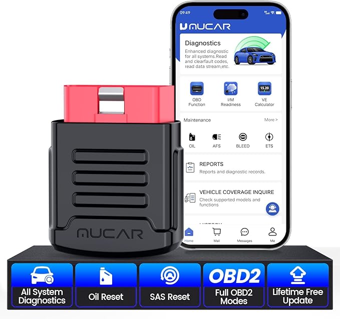MUCAR BT200 OBD2 Scanner Bluetooth by MUCAR