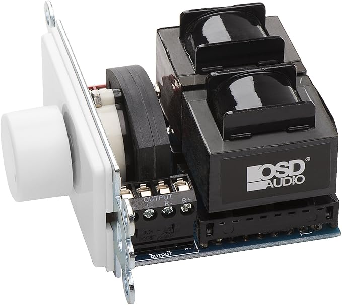 OSD Audio 100W Sleek, Minimalist Design in Wall Volume Control, Rotary Knob - Image 3