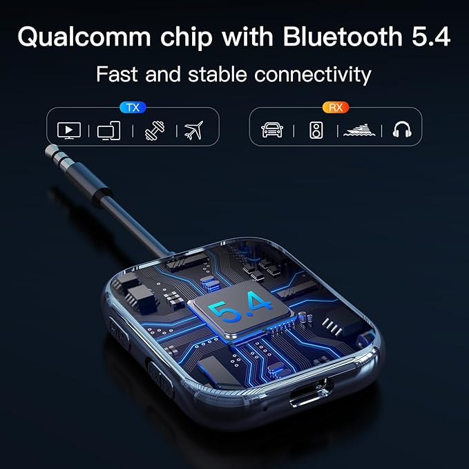 Bluetooth 5.4 Transmitter Receiver, Low-Latency - Image 6
