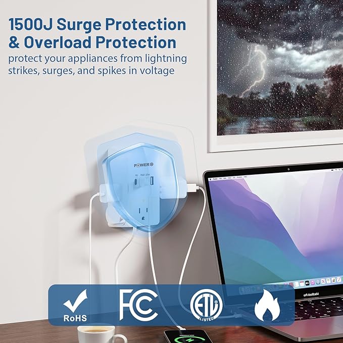 20W PD Fast Charging Wall Outlet - Image 5