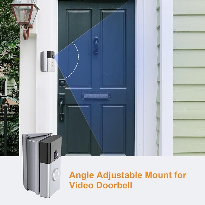 NANW Adjustable 30 to 55 Degree Doorbell Angle Mount Compatible - Image 6