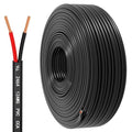 12 Gauge Wire 2 Conductor Electrical Wire, 12 AWG 3.3mm² Wire PVC Cord by HONENCN
