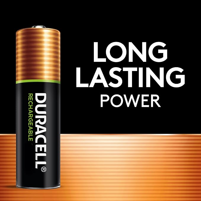Duracell Rechargeable AAA Batteries 4 Count, Long-lasting Power, All-Purpose - Image 5