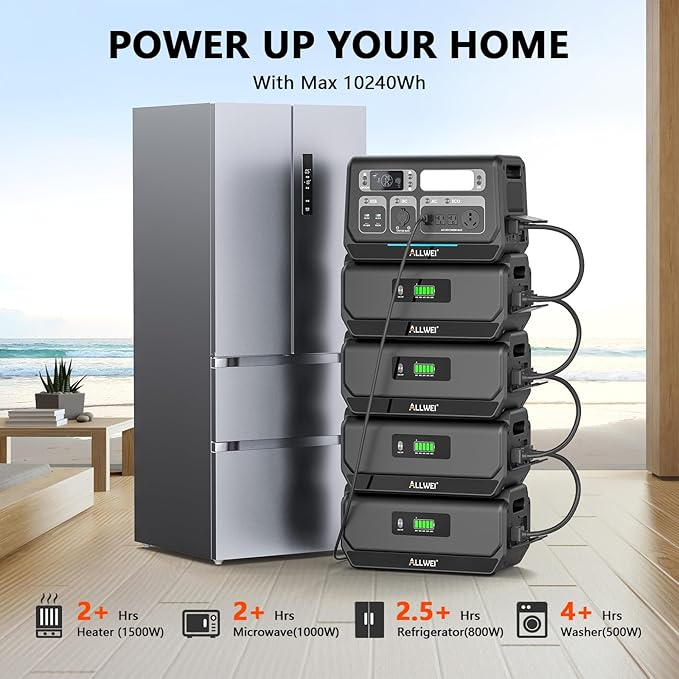 ALLWEI Portable Power Station 2400W - Image 7