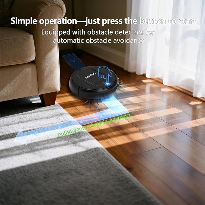 3-in-1 Robot Vacuum & Mop for Pet Hair | Powerful 4500Pa Suction, Tangle-Free - Image 3