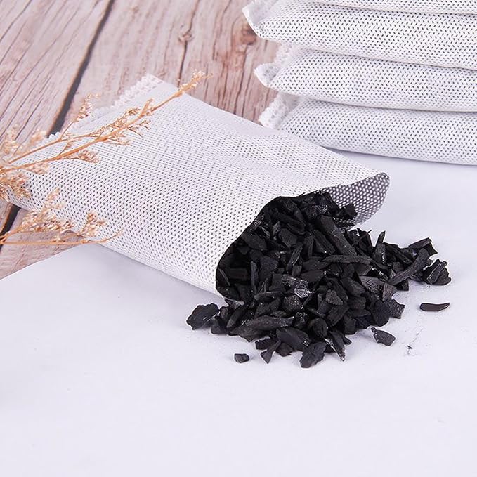 KaiCarnte 10 Pack Activated Charcoal Odor Absorbe Trash Can Deodorizer - Image 6