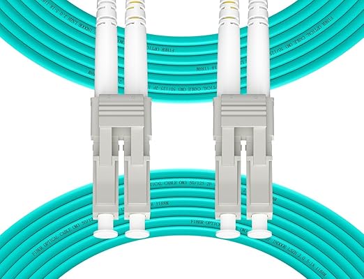 Fibergaga 5Pack-5M OM3 LC to LC Fiber Patch Cable, OD-2.0mm Fiber Optic Cable - Image 7