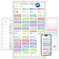 32 Inch Digital Calendar, Electronic Chore Chart, Smart Weekly and Monthly by Herncptar