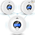 3 Pack Interconnected Smoke and CO Alarm by WUZETIAN