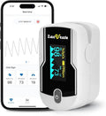 Zacurate 500E-B Wireless Bluetooth Fingertip Blood Pulse Oximeter Monitor by Zacurate