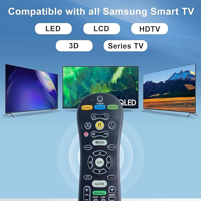 Universal Remote Control S30 for AT&T, Replacement Remote for TV and Receiver - Image 4
