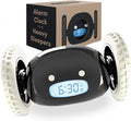 CLOCKY Extra Loud Alarm Clock for Heavy Sleepers on Wheels Rolls Runs Away by Clocky