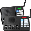 UHAXZ Intercoms Wireless for Home, Long Range Wireless Intercom 6000ft by UHAXZ