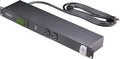 StarTech.com 8-Outlet Horizontal Rack Mount Metered PDU, 1U Server Power Strip by StarTech