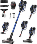 Nvriow Cordless Vacuum Cleaner for Home, 45Kpa Stick Vacuum, Max 80mins Runtime by Unknown