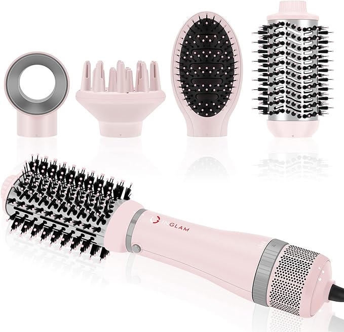 IG INGLAM 4 in 1 Blowout Hair Dryer Brush Set by INGLAM