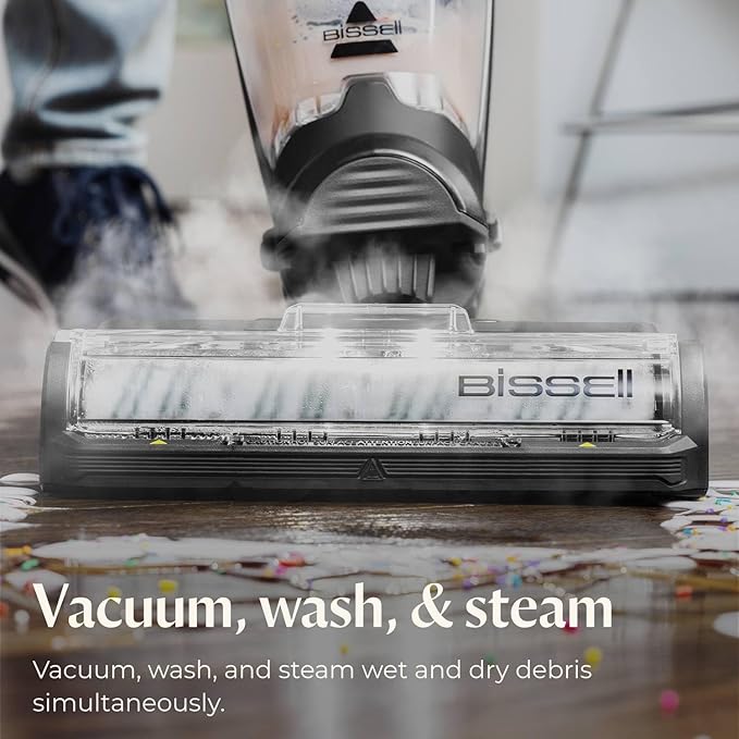 Bissell CrossWave HydroSteam Deluxe Wet Dry Vac, and Steam, Formula Included - Image 2